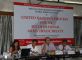 Discussion chaired by Journalist Bharat Dogra, to his right E.N. Ramohan, to his left Riju Raj Jamwal, Legal Advisor of CAFI
