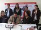 MP Shri Lalhming Liana (Mizoram) signs a Petition seeking Support for an International Arms Trade Treaty at a Briefing Session for Indian Parliamentarians organized by Contro lArms Foundation of India on 20 February 2009 in New Delhi