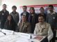 MP Shri Kirip Chaliha (Assam) with Ms. Binalakshmi Nepram, Secretary-General Control Arms Foundation of Indian (left), and Lt Gen Dr. B.S. Malik, President Control Arms Fondation of India (centre), during the Briefing Session
